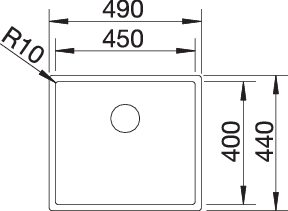 BLANCO CLARON 450-IF/N UXI BLANCO CLARON 450-IF/N UXI